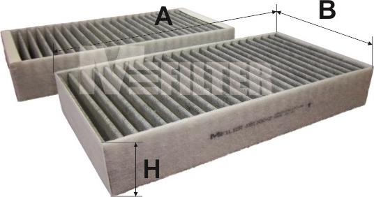 Mfilter K 9110C-2 - Filtrs, Salona telpas gaiss autodraugiem.lv