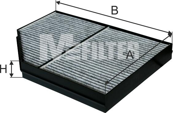 Mfilter K 9138C - Filtrs, Salona telpas gaiss autodraugiem.lv