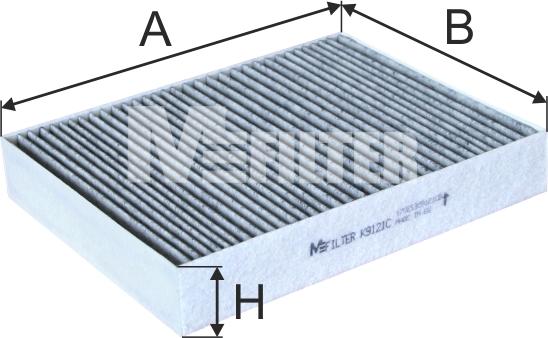 Mfilter K 9121C - Filtrs, Salona telpas gaiss autodraugiem.lv