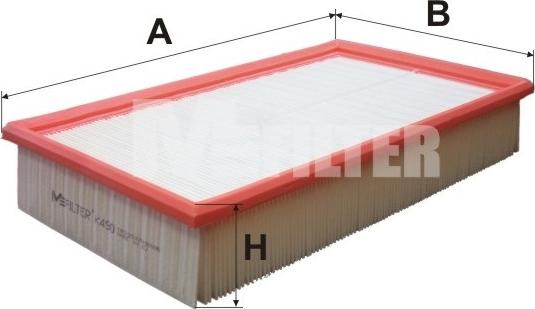 Mfilter K 490 - Gaisa filtrs autodraugiem.lv