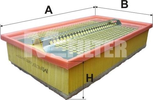 Mfilter K 492 - Gaisa filtrs autodraugiem.lv