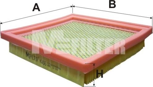 Mfilter K 466 - Gaisa filtrs autodraugiem.lv