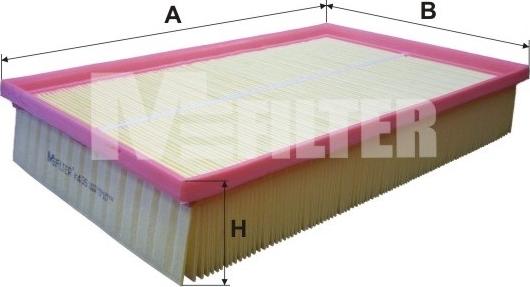 Mfilter K 435 - Gaisa filtrs autodraugiem.lv