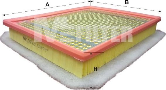 Mfilter K 421/2 - Gaisa filtrs autodraugiem.lv