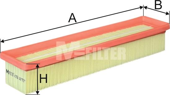 Mfilter K 768 - Gaisa filtrs autodraugiem.lv