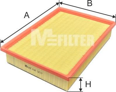 Mfilter K 7145 - Gaisa filtrs autodraugiem.lv