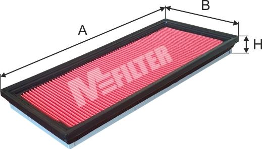 Mfilter K 7113 - Gaisa filtrs autodraugiem.lv