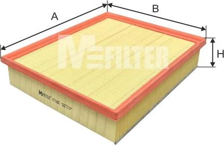 Mfilter K 7182 - Gaisa filtrs autodraugiem.lv