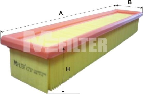 Mfilter K 737 - Gaisa filtrs autodraugiem.lv