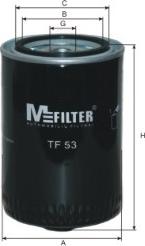 Mfilter TF 53 - Eļļas filtrs autodraugiem.lv