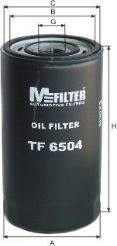 Mfilter TF 6504 - Eļļas filtrs autodraugiem.lv