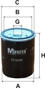 Mfilter TF 6508 - Eļļas filtrs autodraugiem.lv