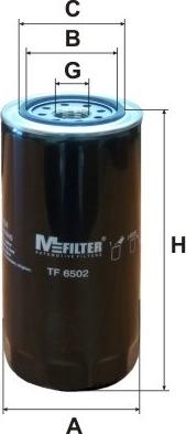 Mfilter TF 6502 - Eļļas filtrs autodraugiem.lv