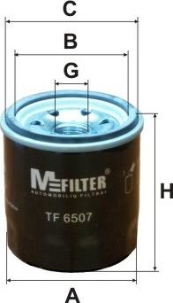 Mfilter TF 6507 - Eļļas filtrs autodraugiem.lv