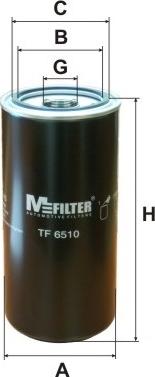 Mfilter TF 6510 - Eļļas filtrs autodraugiem.lv