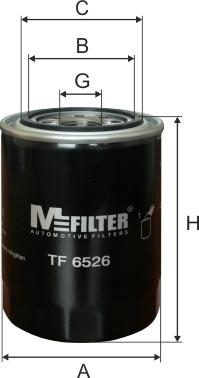 Mfilter TF 6526 - Eļļas filtrs autodraugiem.lv