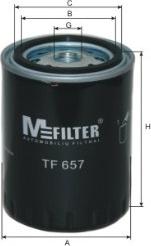 Mfilter TF 657 - Eļļas filtrs autodraugiem.lv