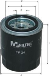 Mfilter TF 24 - Eļļas filtrs autodraugiem.lv