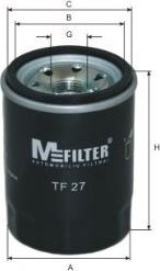 Mfilter TF 27 - Eļļas filtrs autodraugiem.lv