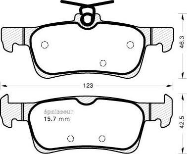 TRW Engine Component GDB2055 - Bremžu uzliku kompl., Disku bremzes autodraugiem.lv