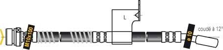 MGA F6881 - Bremžu šļūtene autodraugiem.lv