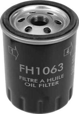 MGA FH1063 - Eļļas filtrs autodraugiem.lv