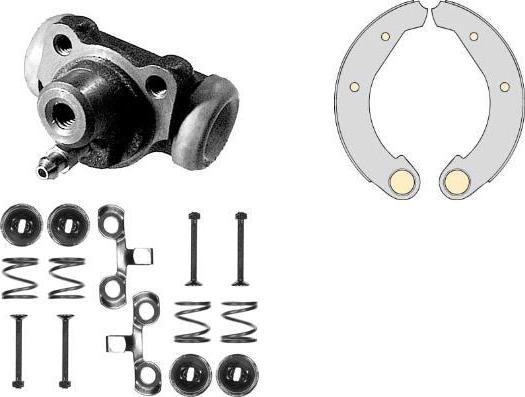 MGA K501915 - Bremžu loku komplekts autodraugiem.lv