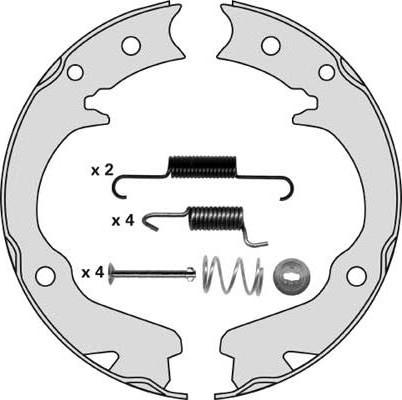 MGA M859R - Bremžu loku kompl., Stāvbremze autodraugiem.lv