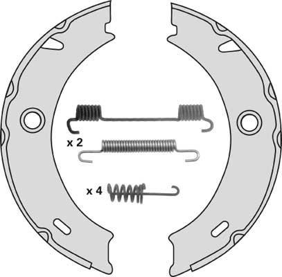 MGA M805R - Bremžu loku kompl., Stāvbremze autodraugiem.lv