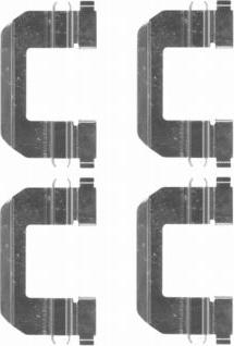 Mintex MBA1825 - Piederumu komplekts, Disku bremžu uzlikas autodraugiem.lv