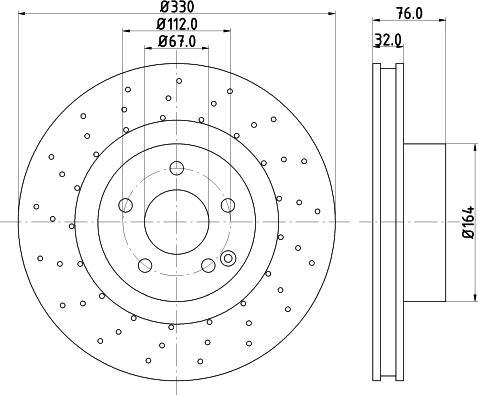 Mintex MDC1425 - Bremžu diski autodraugiem.lv