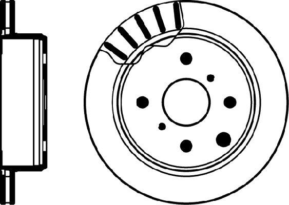 Mintex MDC1147 - Bremžu diski autodraugiem.lv