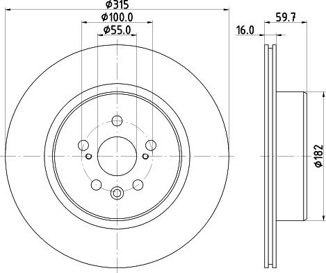 Kavo Parts BR-9538-C - Bremžu diski autodraugiem.lv