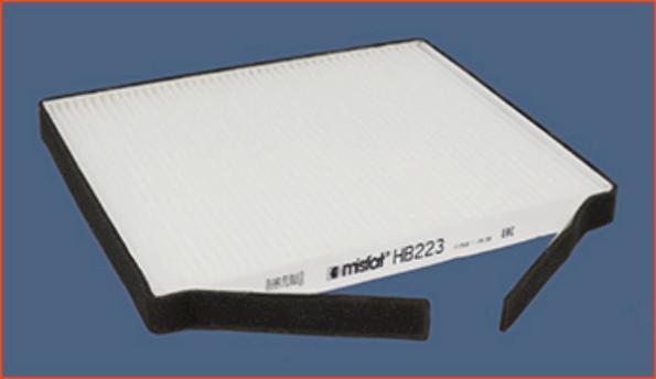 MISFAT HB223 - Filtrs, Salona telpas gaiss autodraugiem.lv