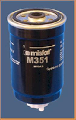 MISFAT M351 - Degvielas filtrs autodraugiem.lv