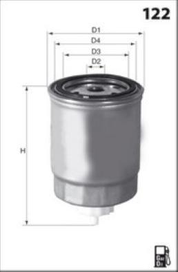 MISFAT M704 - Degvielas filtrs autodraugiem.lv