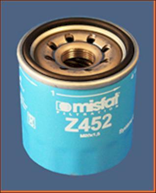 MISFAT Z452 - Eļļas filtrs autodraugiem.lv