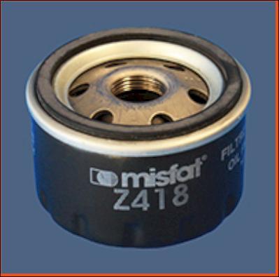 MISFAT Z418 - Eļļas filtrs autodraugiem.lv
