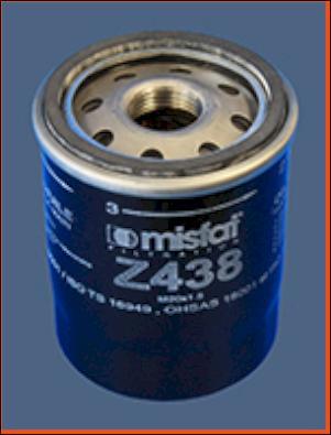 MISFAT Z438 - Eļļas filtrs autodraugiem.lv