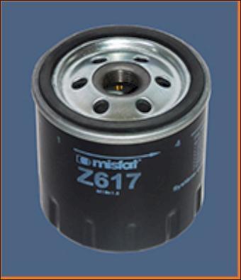 MISFAT Z617 - Eļļas filtrs autodraugiem.lv