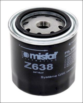 MISFAT Z638 - Eļļas filtrs autodraugiem.lv