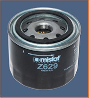 MISFAT Z629 - Eļļas filtrs autodraugiem.lv