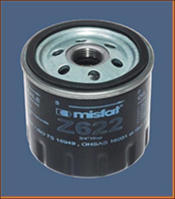 MISFAT Z622 - Eļļas filtrs autodraugiem.lv