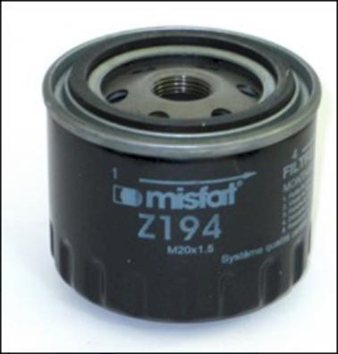 MISFAT Z194 - Eļļas filtrs autodraugiem.lv