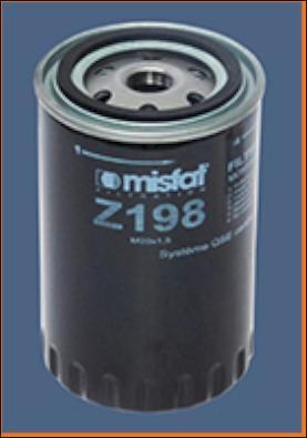 MISFAT Z198 - Eļļas filtrs autodraugiem.lv