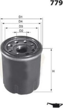 MISFAT Z231 - Eļļas filtrs autodraugiem.lv
