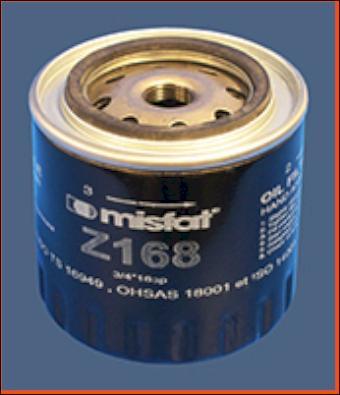 MISFAT Z168 - Eļļas filtrs autodraugiem.lv