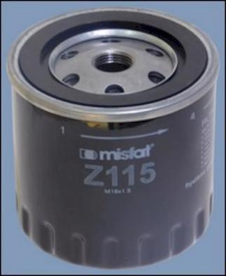 MISFAT Z115 - Eļļas filtrs autodraugiem.lv