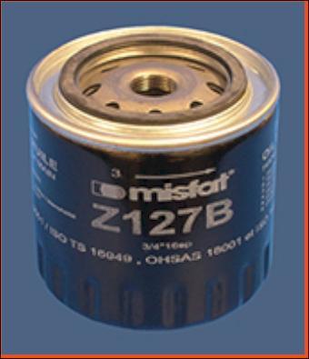 MISFAT Z127B - Eļļas filtrs autodraugiem.lv
