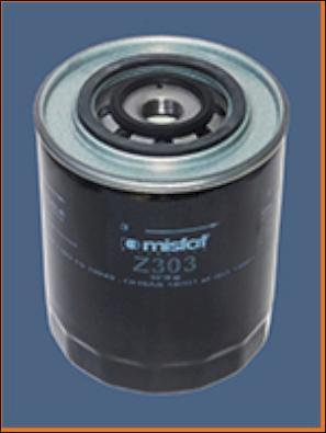 MISFAT Z303 - Eļļas filtrs autodraugiem.lv